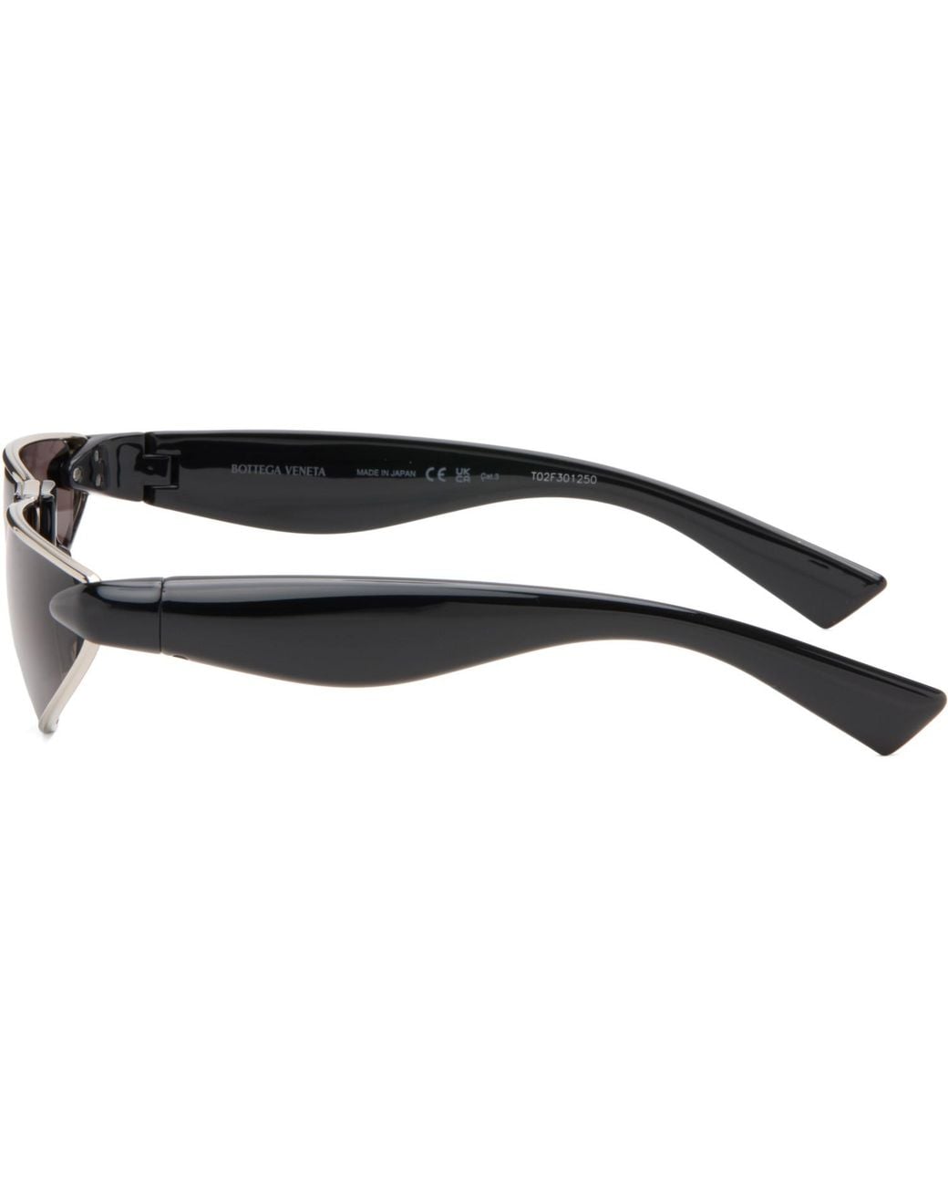 Bottega Veneta Gray Icons Cat Eye Sunglasses for men