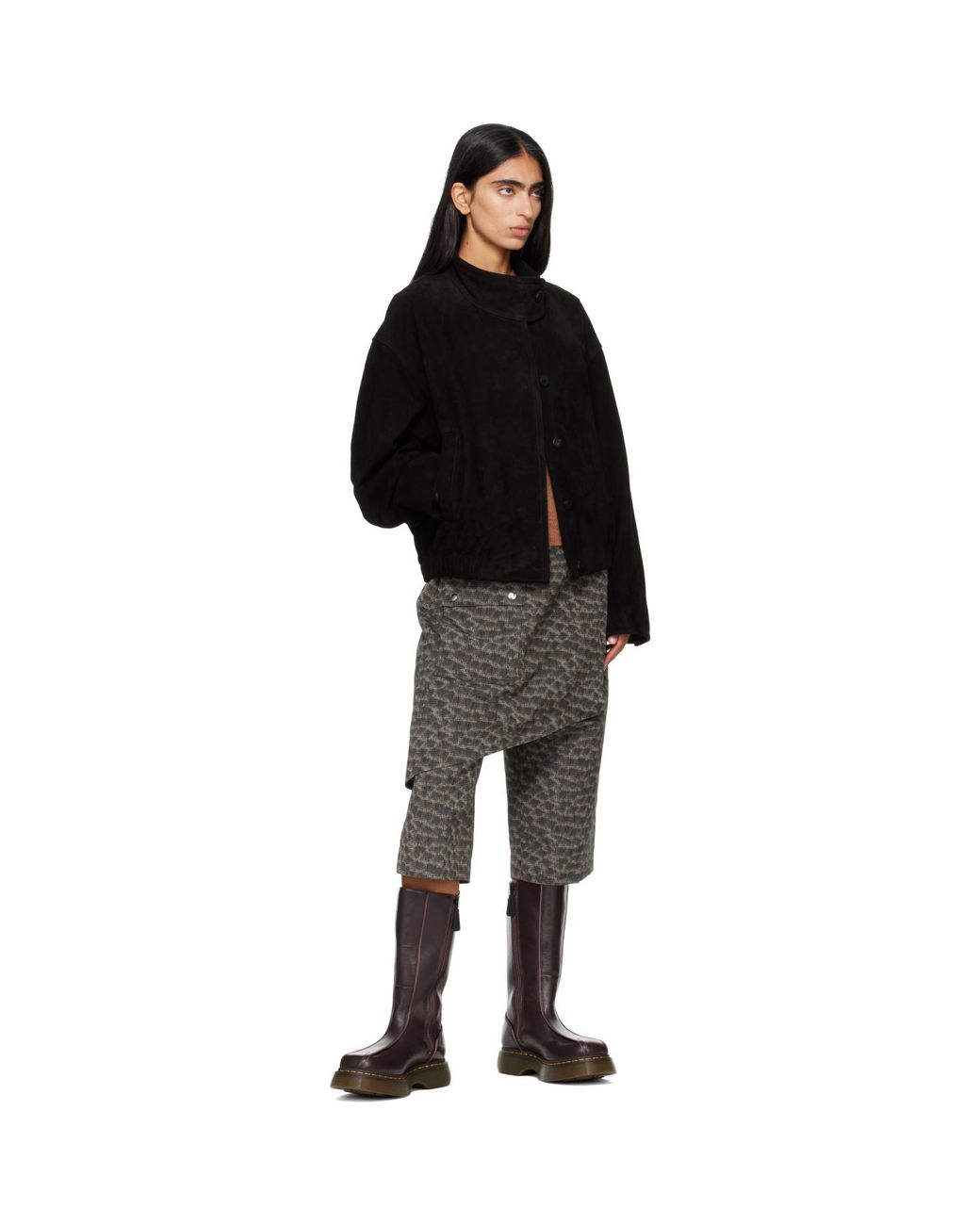 Dr. Martens Black Buzz Hi Boots