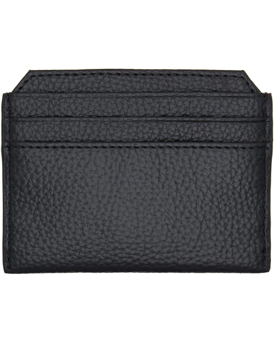 Vivienne Westwood Black Slim Card Holder for men