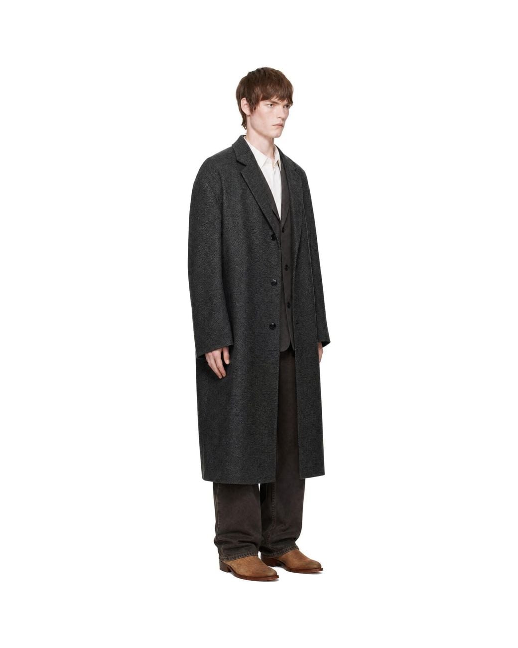 sunflower Black Sb Coat for men