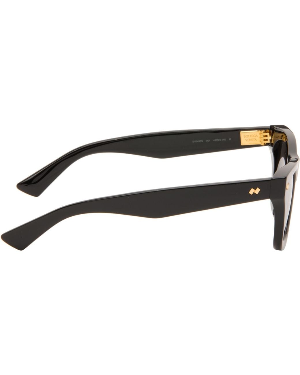 Bottega Veneta Gray Dizzy Squared Sunglasses for men