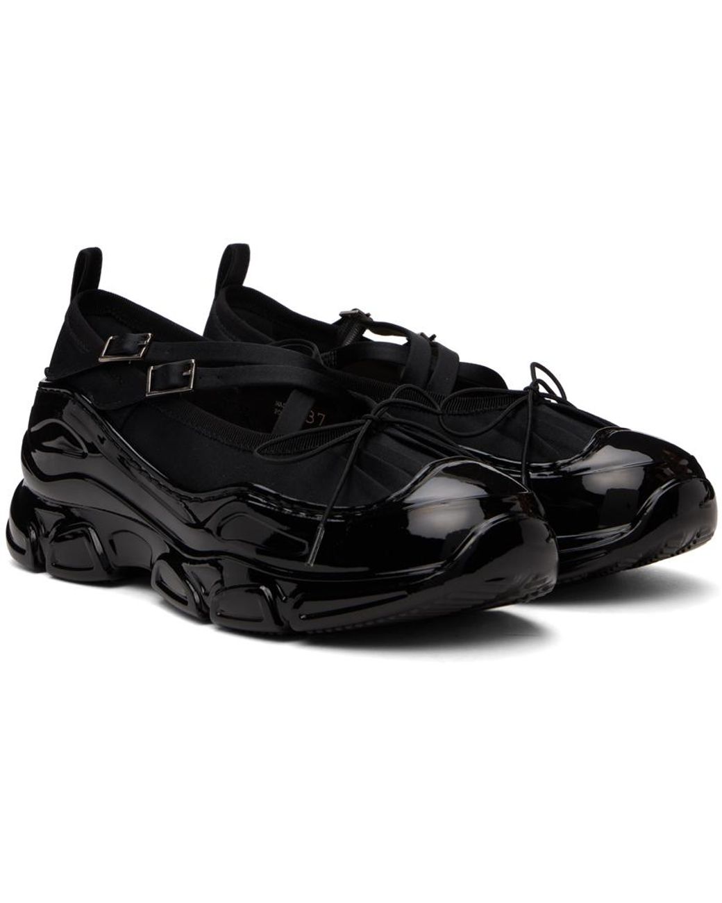 【Simone Rocha】クラシッククリスクロス トラッカー スニーカー Simone Rocha ブラック クラシック クリスクロス トラッカー