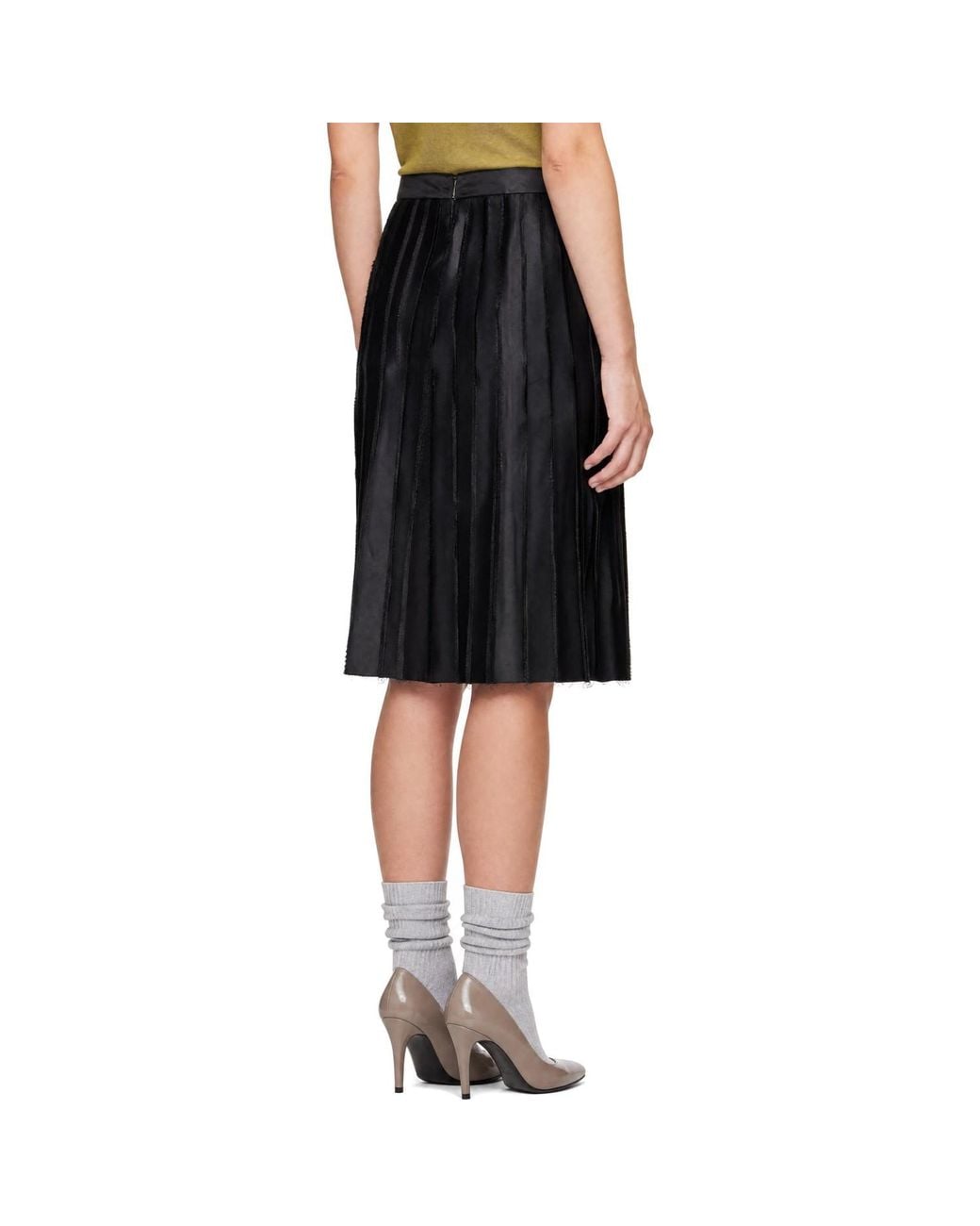Nicklas Skovgaard Black Sandiana Midi Skirt