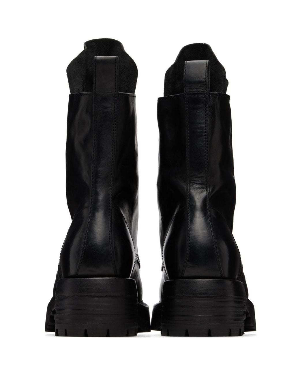 A Diciannoveventitre Black Zac Low Ankle Boots for men