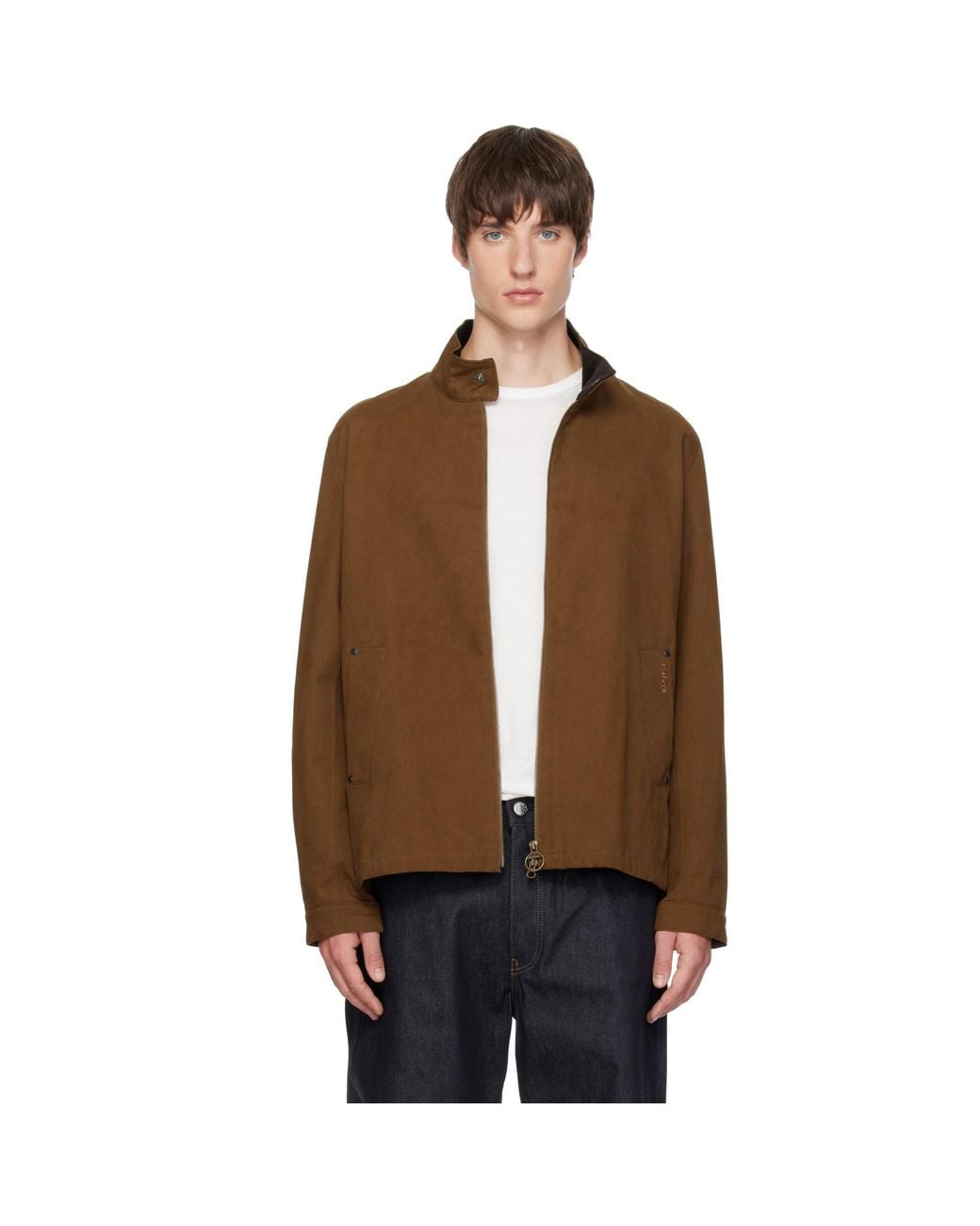 Barbour Brown Cordford Casual Jacket for men