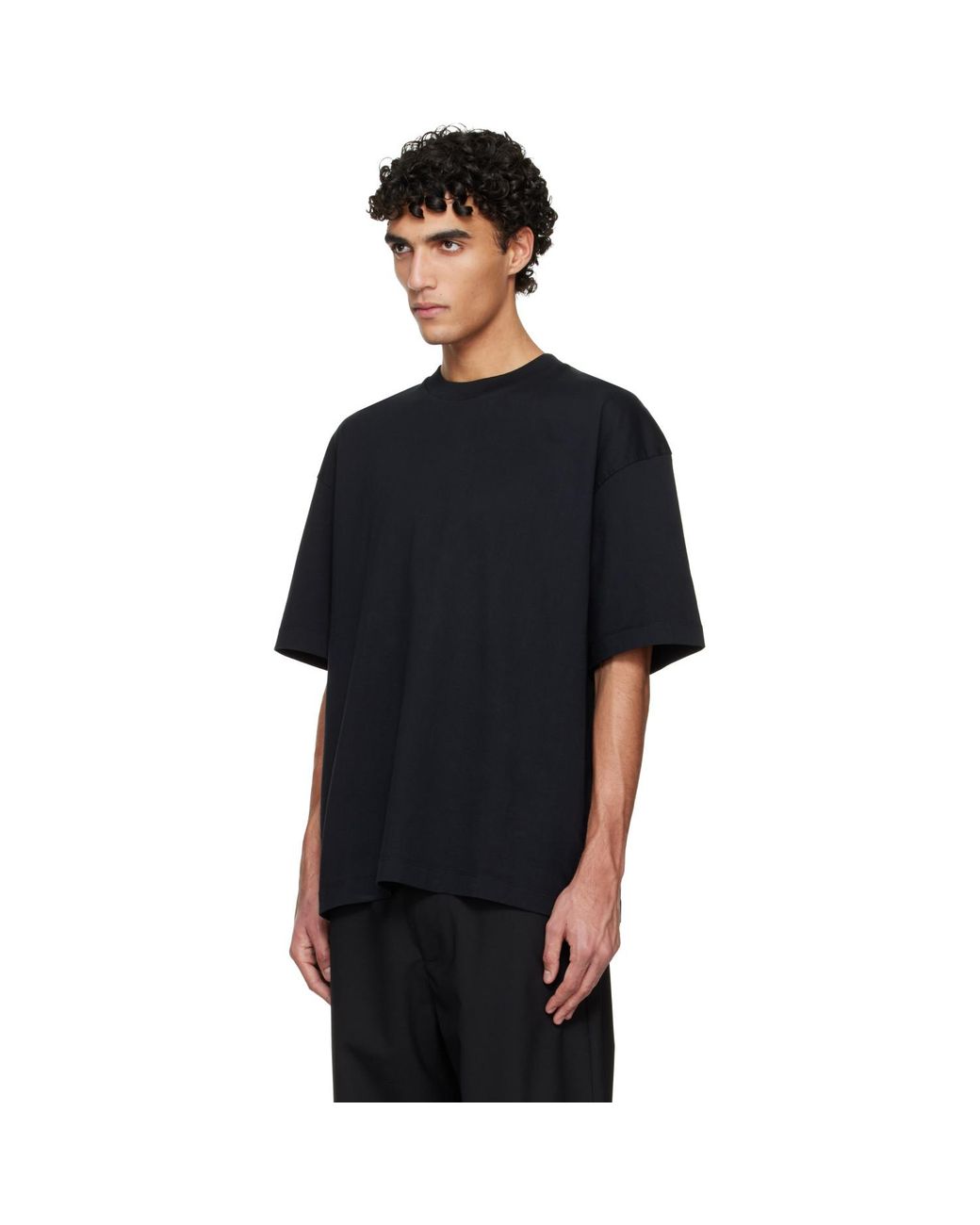 Hope Black Oversized T-Shirt for men