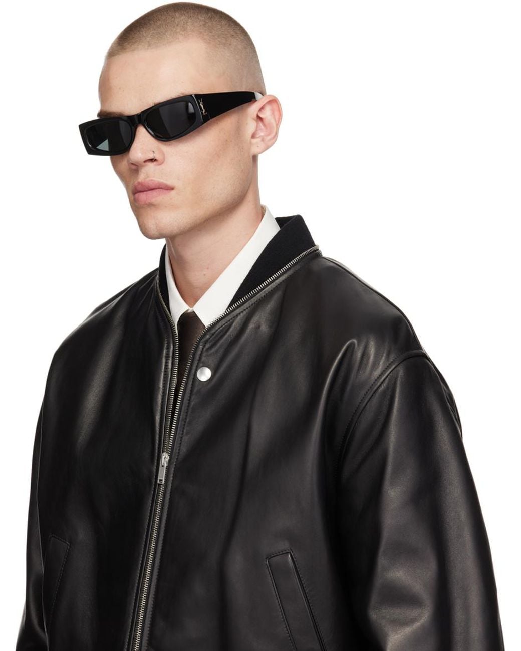 Saint Laurent Sl M140 Sunglasses in Black for Men | Lyst display picture 3