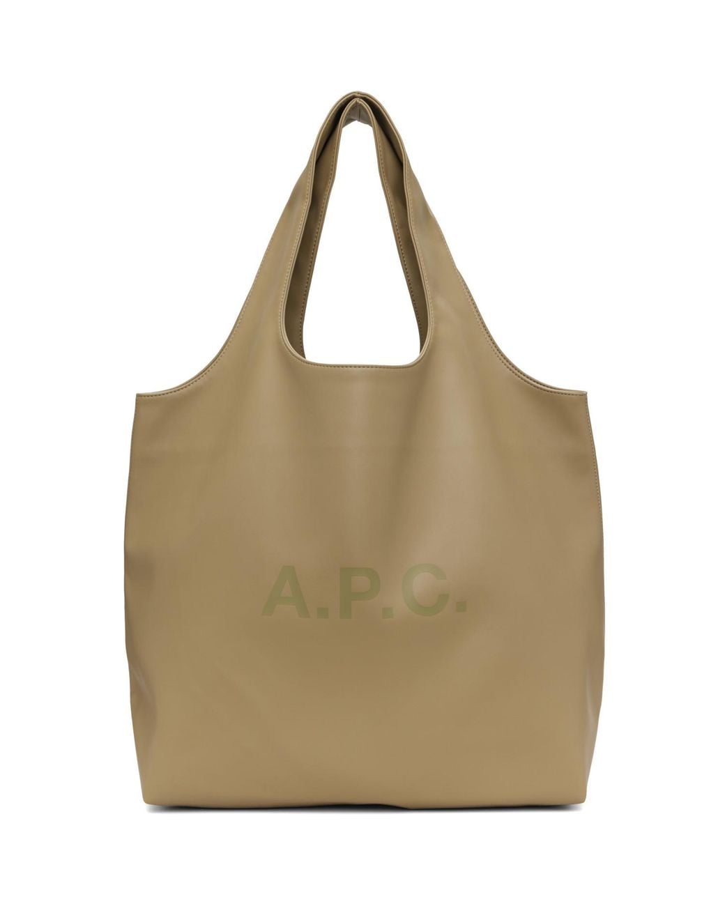 A.P.C. Multicolor Khaki Ninon Tote