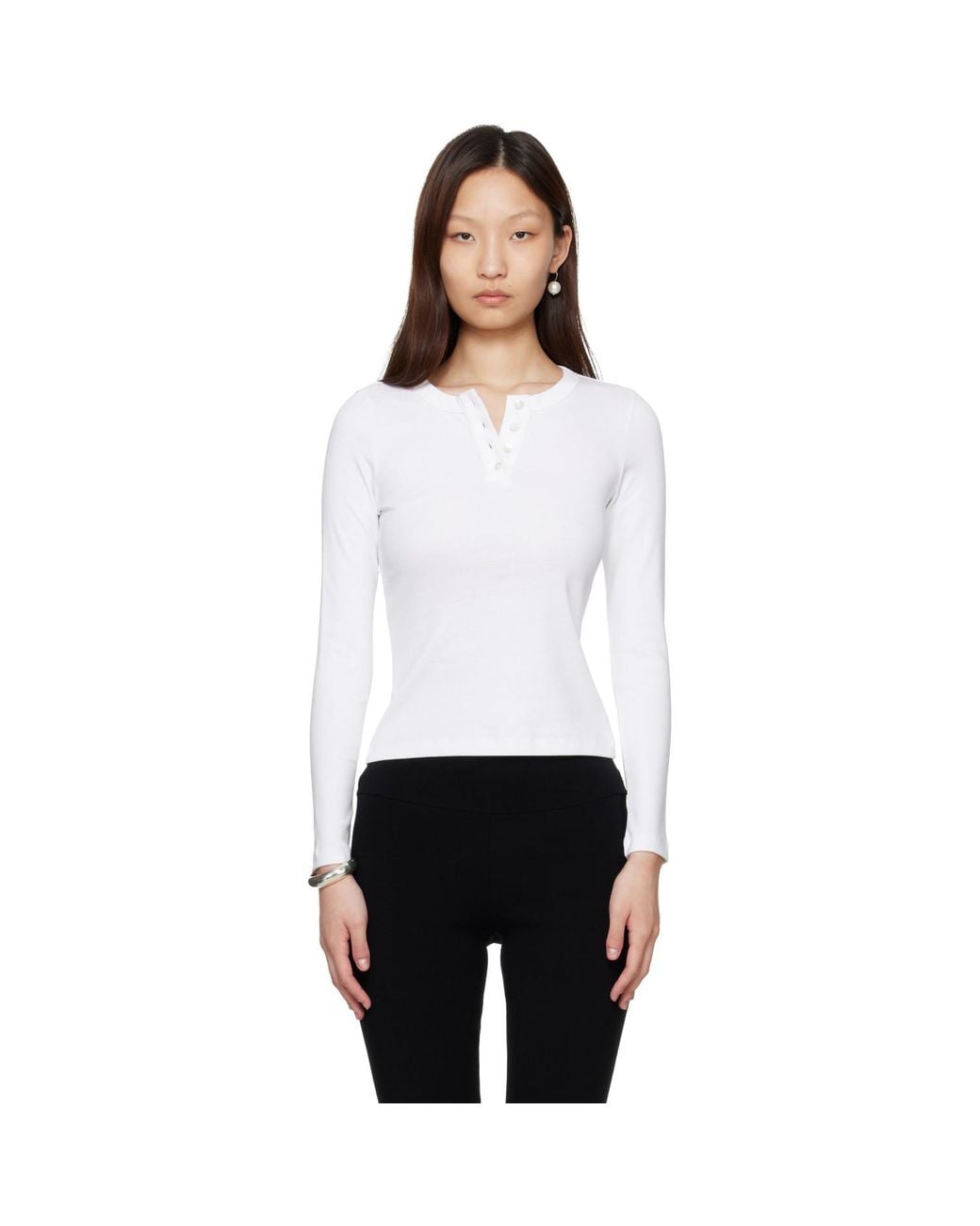 Flore Flore Black Jess Longsleeve T-Shirt