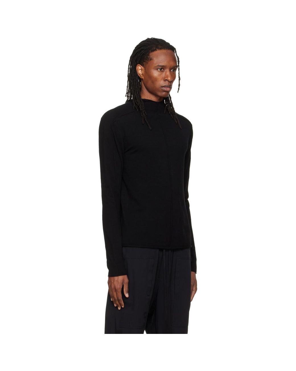 Thom Krom Black Mk 130 Sweater for men