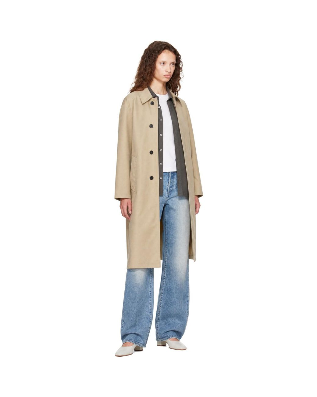 DUNST Blue Refined Mac Coat