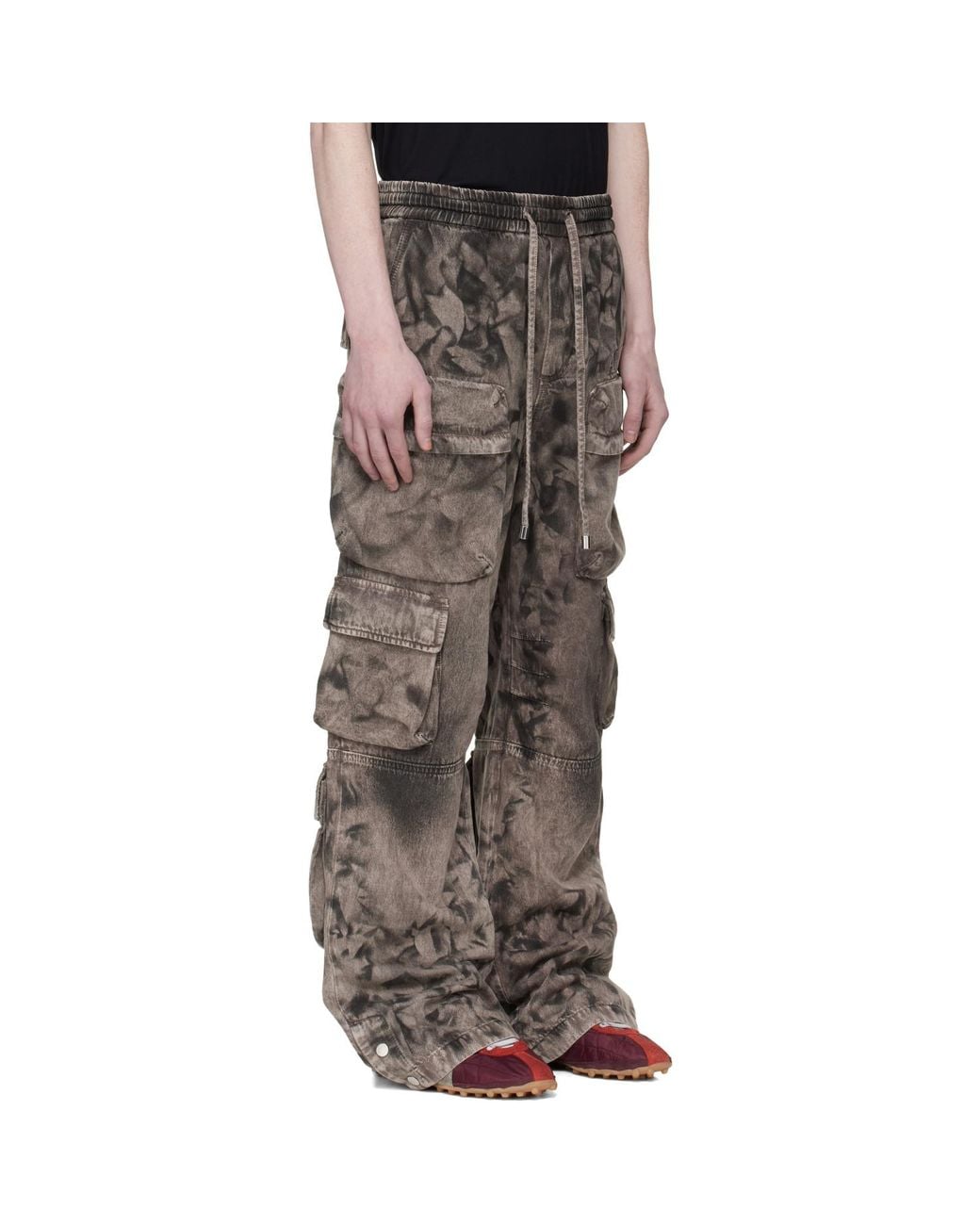 Amiri Multicolor Washed Cargo Jeans for men