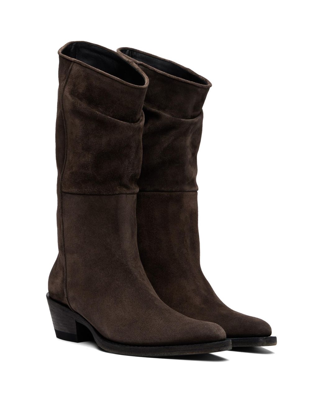 Khaite Brown Clive Boots