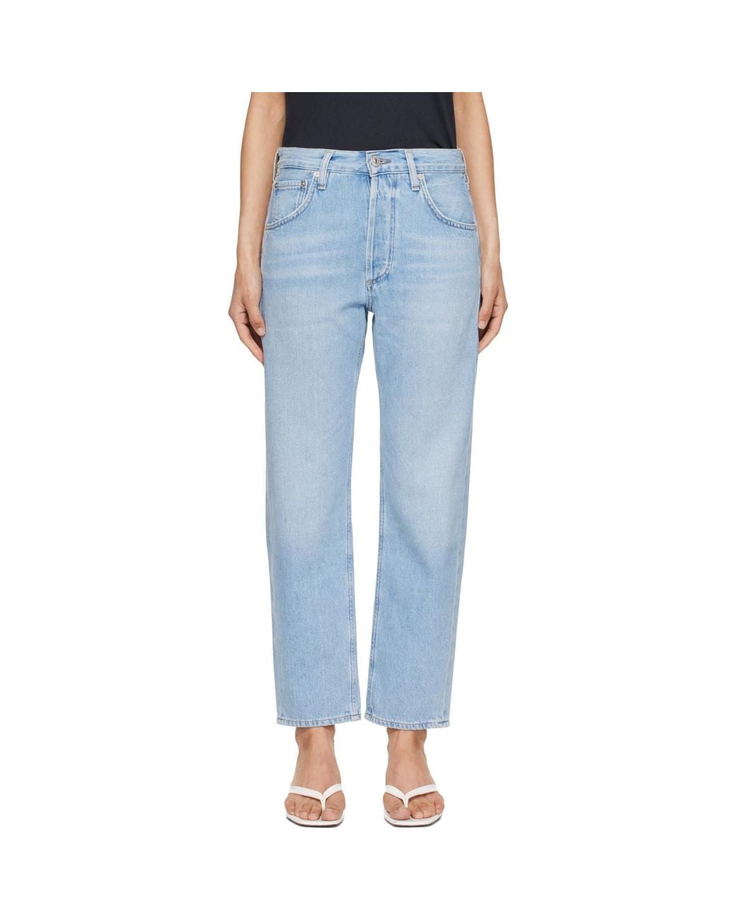 Citizens of Humanity Blue Winslow Boyfriend Jeans