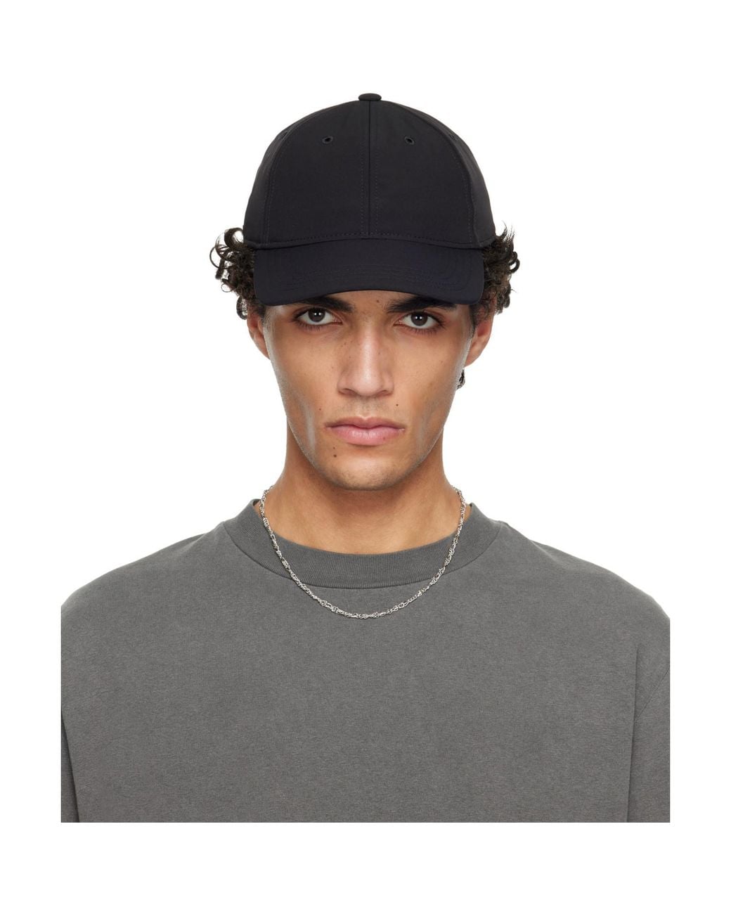 Our Legacy Black Ball Cap for men