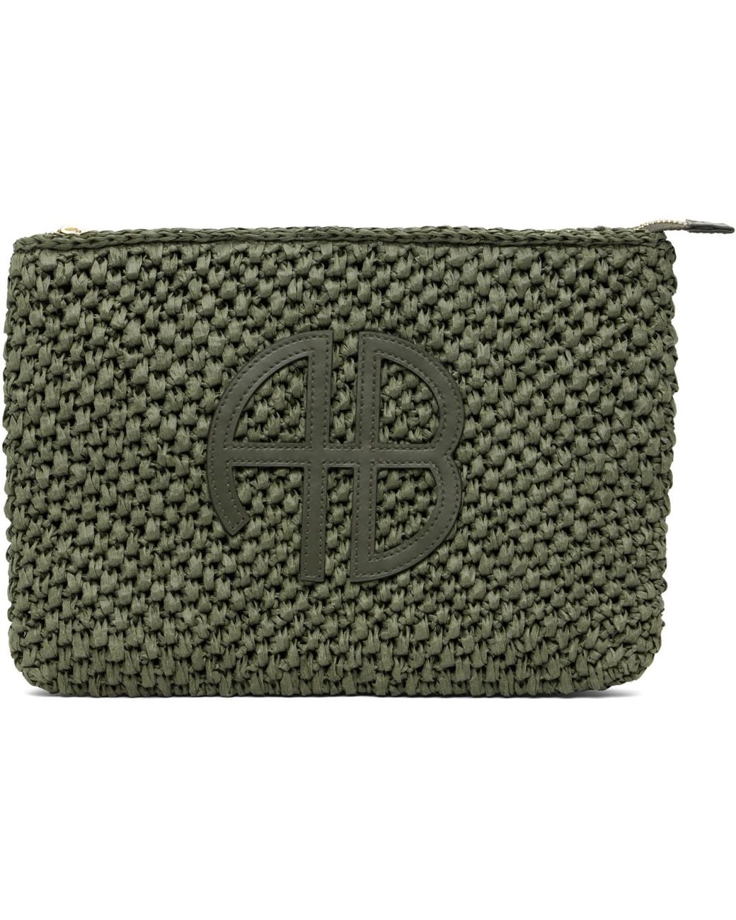 Anine Bing Green Rio Pouch