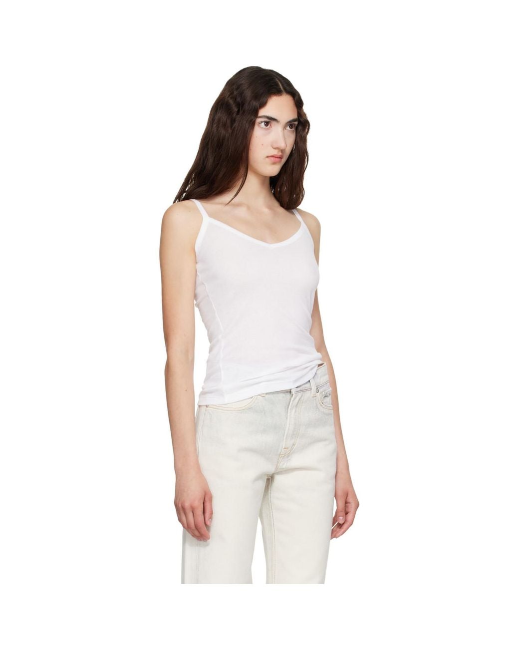 Flore Flore White Isla Camisole