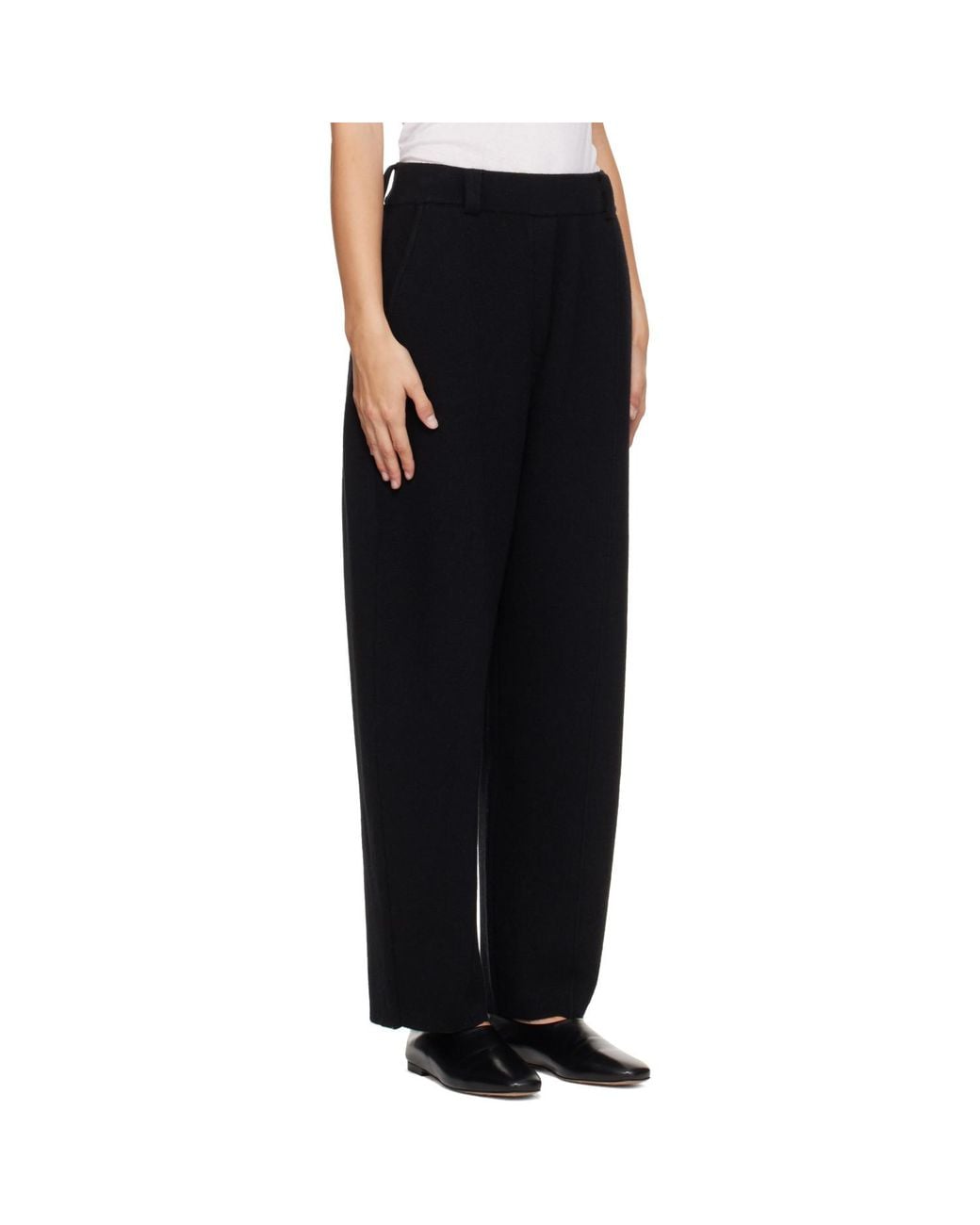 Lisa Yang Black Wrenda Trousers