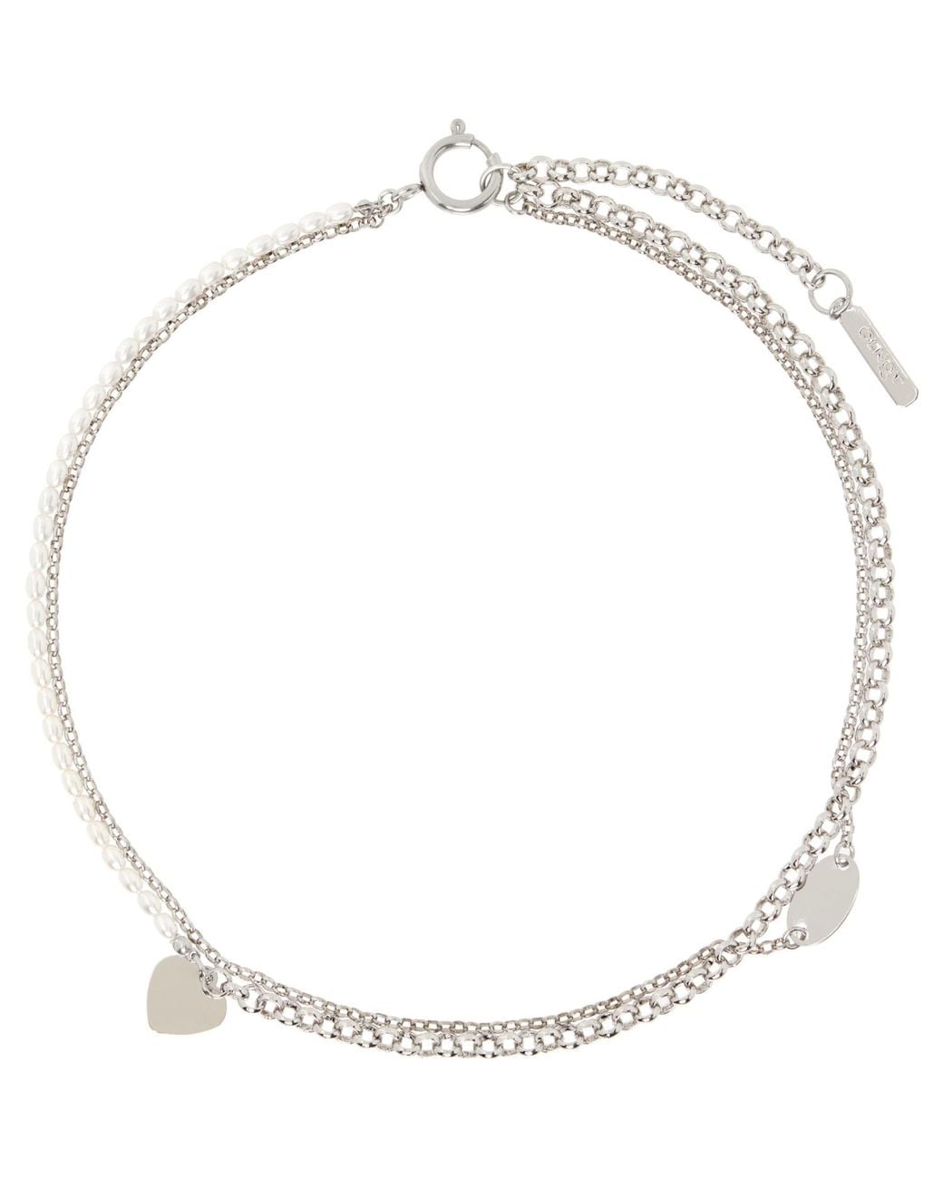 Justine Clenquet Metallic Finn Necklace for men