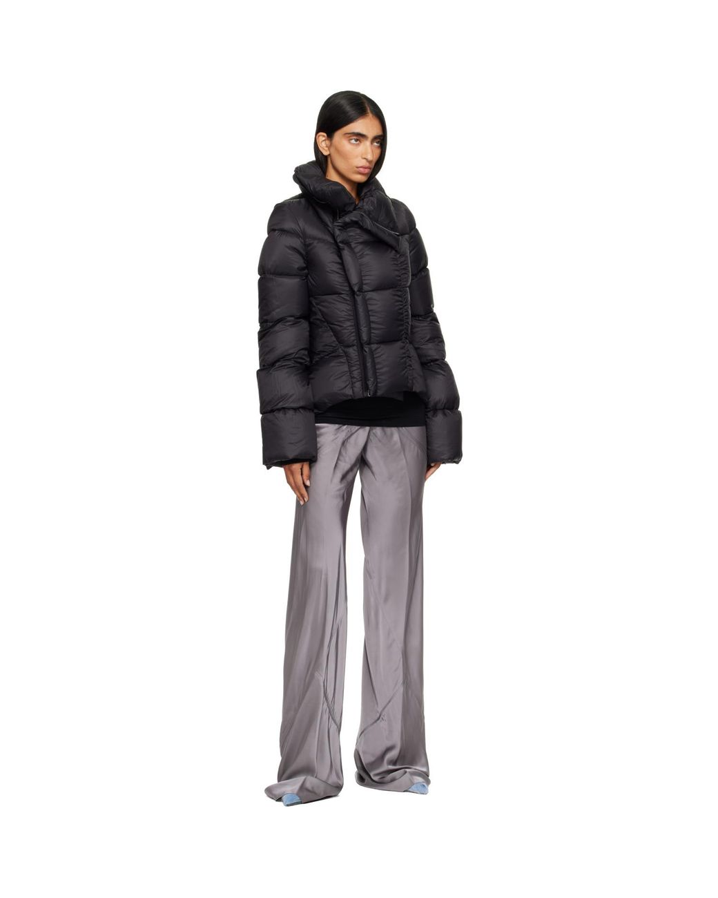 Rick Owens Black Tower Naska Duvet Down Jacket