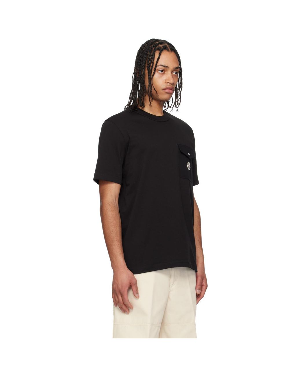 Moncler Black Archivio Ss T-Shirt for men