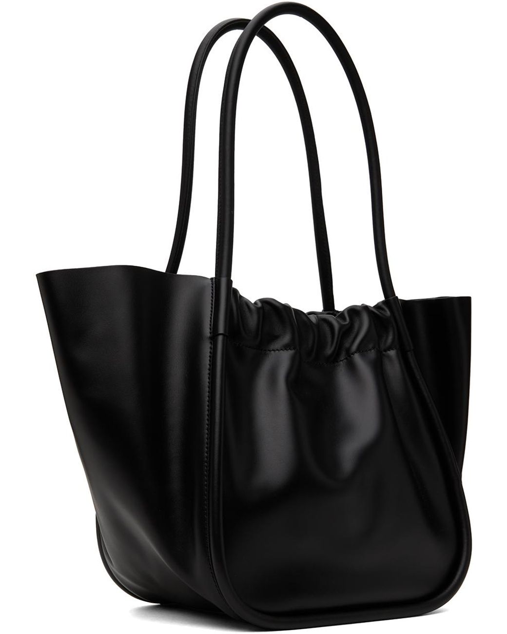 Proenza Schouler Black Large Ruched Tote Lyst UK