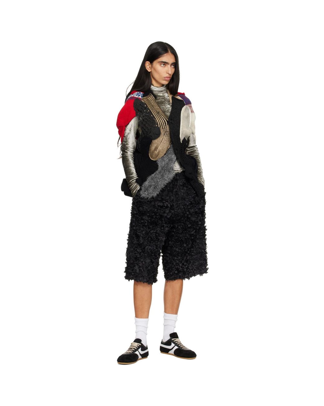 Undercover Black Uc2F1512 Shorts