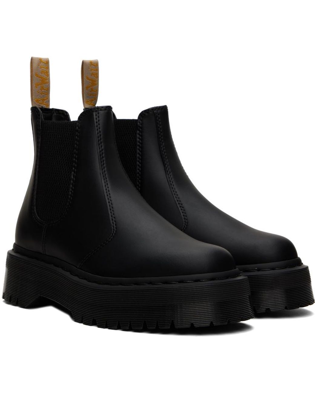 Dr. Martens Black 2976 Felix Chelsea Boots for Men Lyst UK