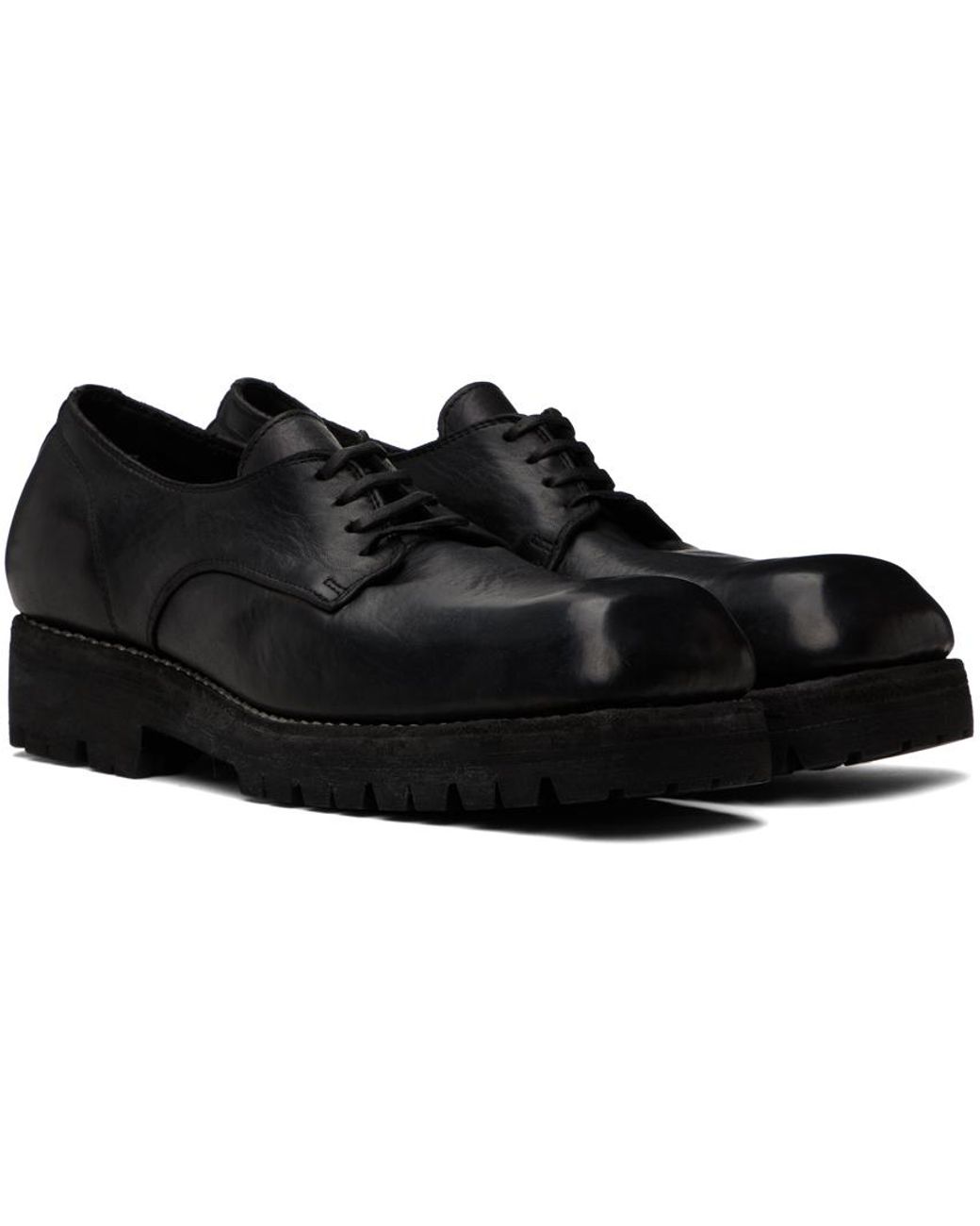 Guidi ダービーシューズ カーフ フルグレイン - GR02V 41（992