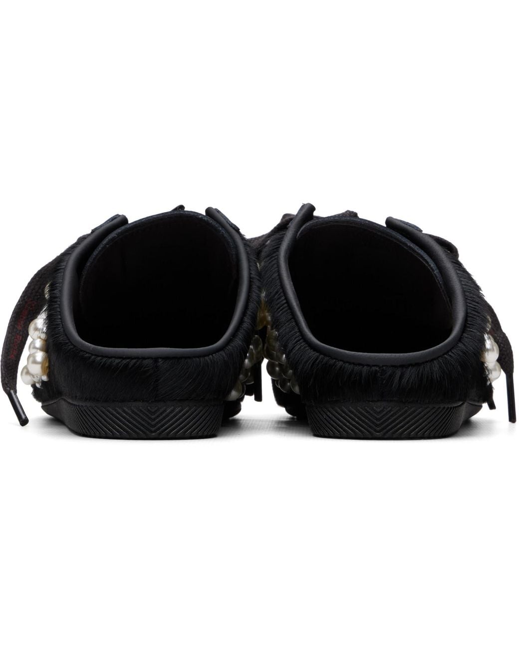 Simone Rocha Black Adidas Originals Edition Japan Slip-On Sneakers