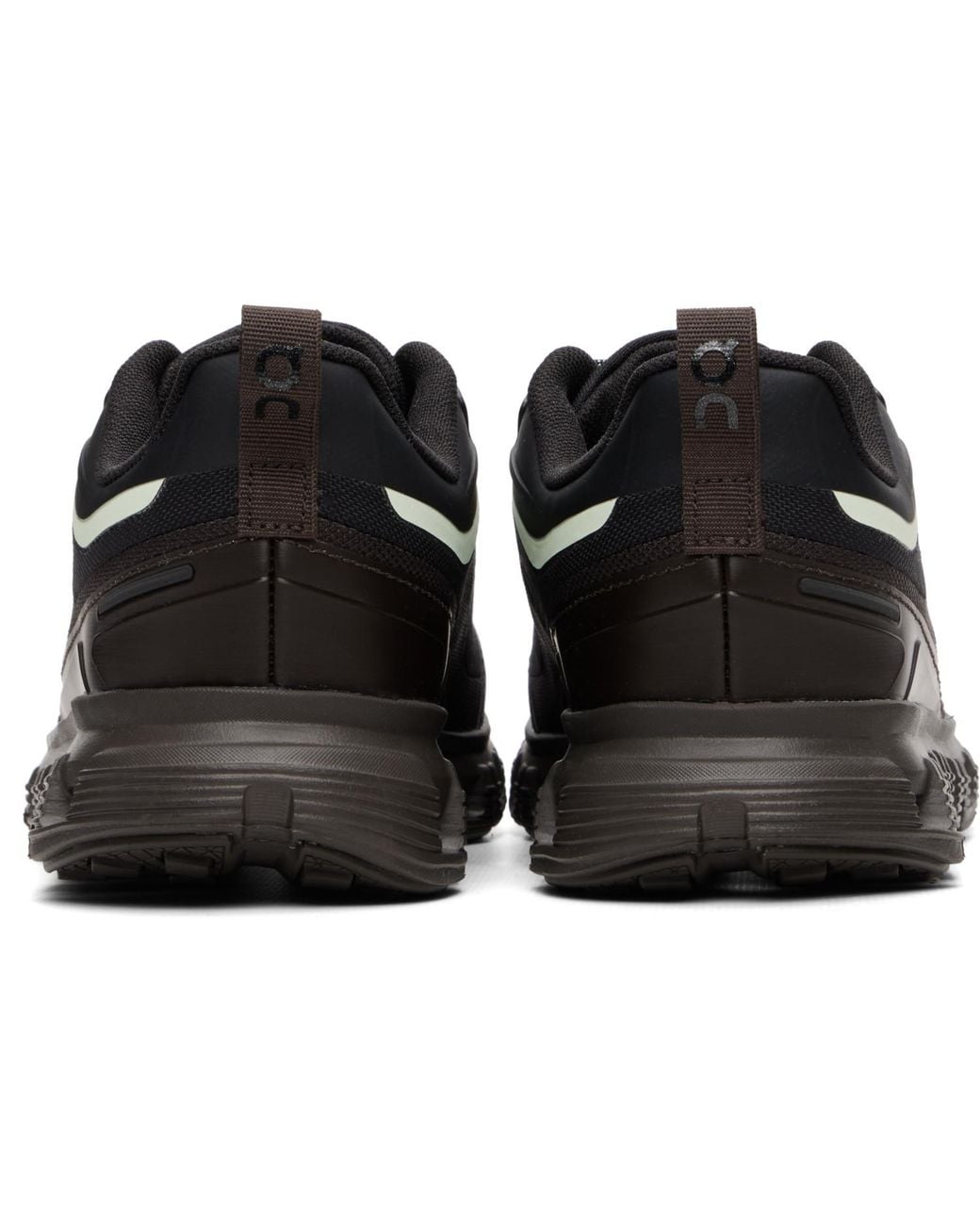 On Shoes Black Cloud 6 Geo Waterproof Sneakers