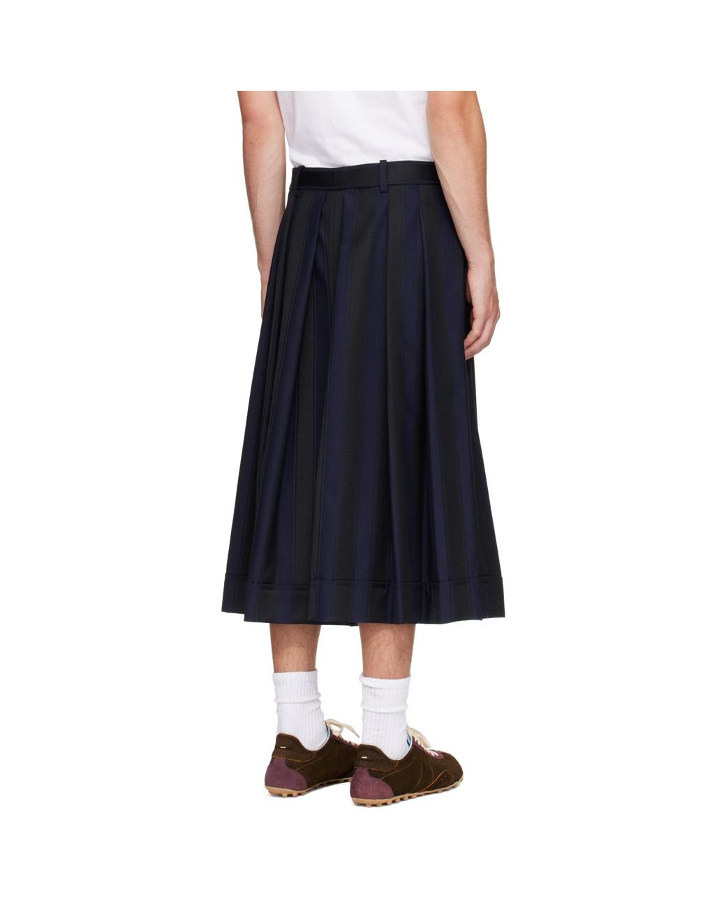 Vivienne Westwood Black Culottes Trousers for men