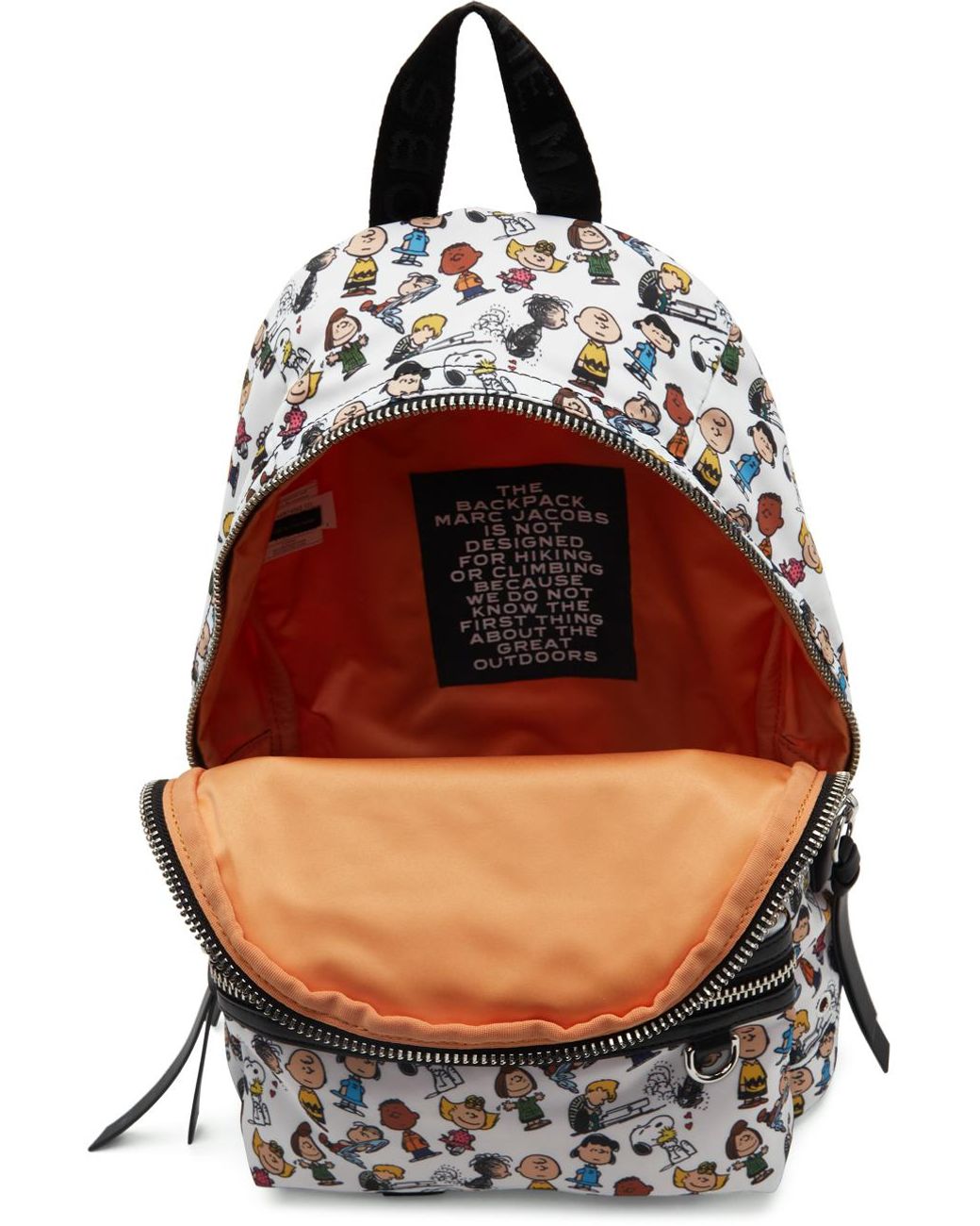 Marc Jacobs Peanuts X The Large Backpack in White | Lyst