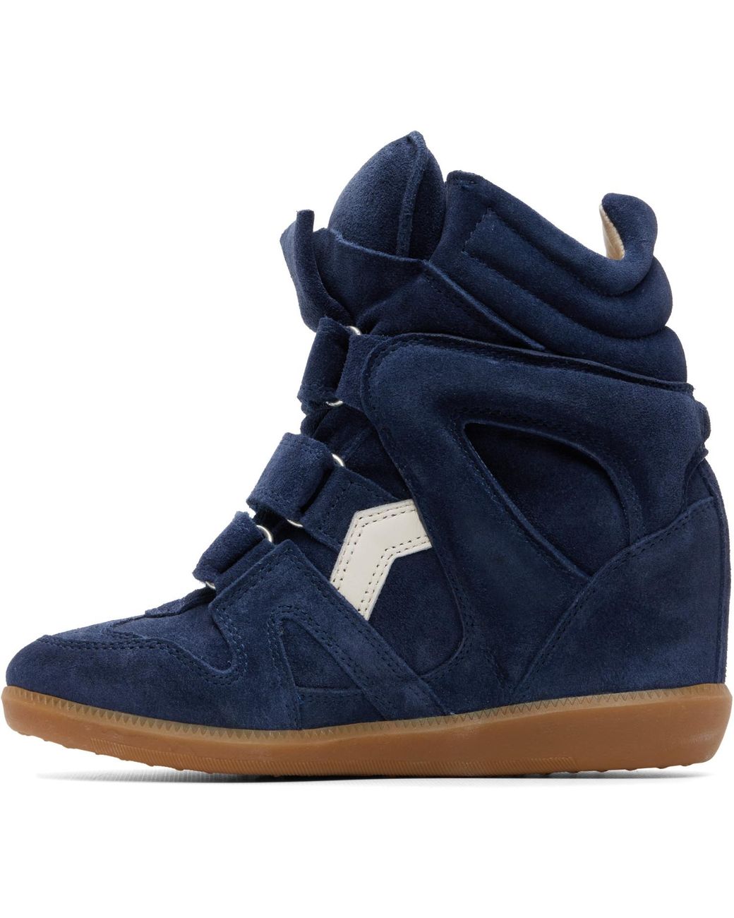 Isabel Marant Blue Bekett Ring Sneakers