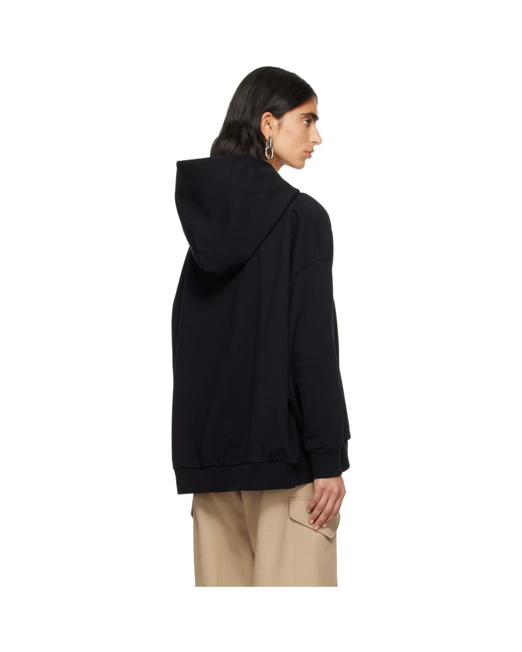 Pull À Capuche Noir À Logos Givenchy en coloris Black