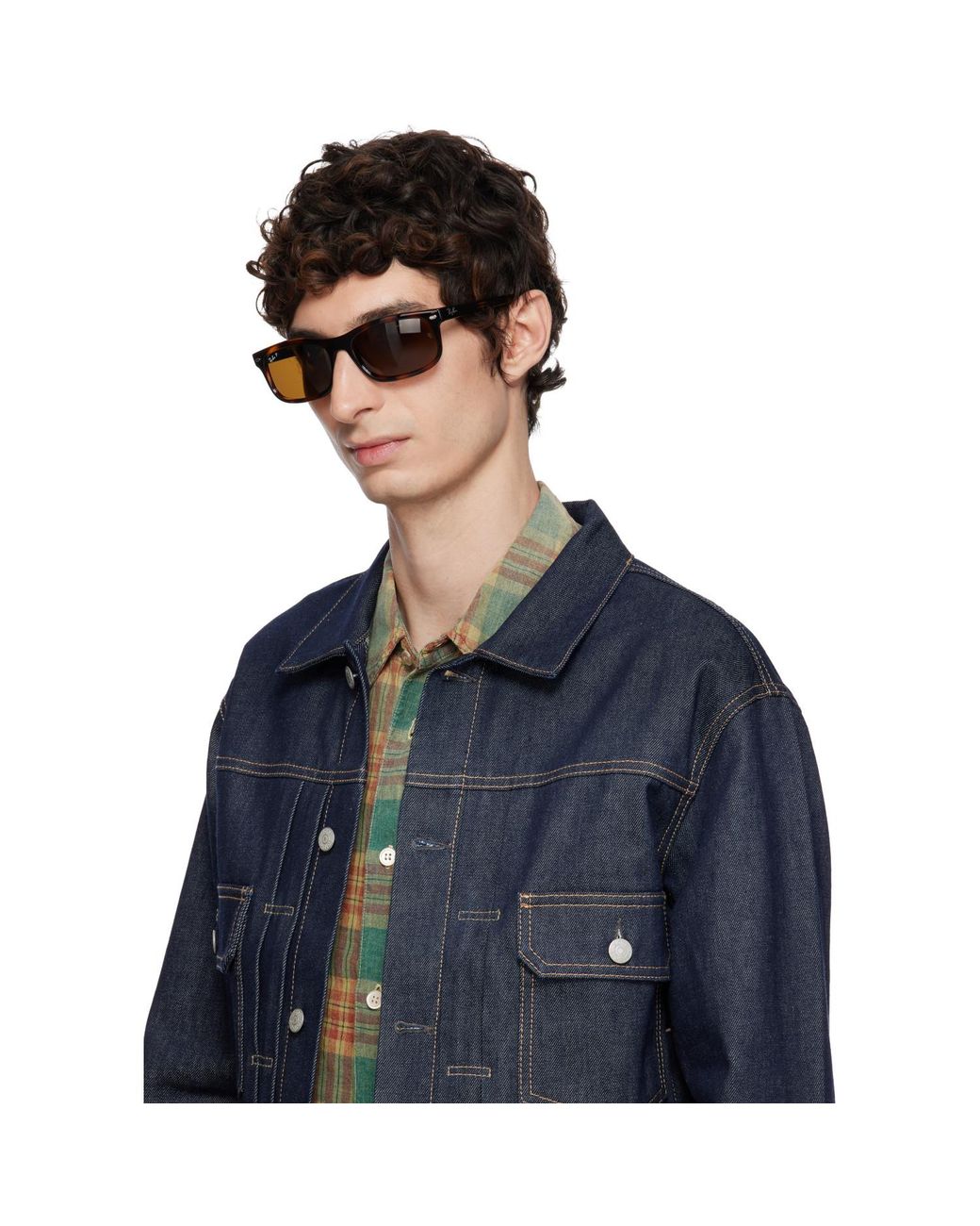 Ray-Ban Brown Rb2224 Sunglasses for men
