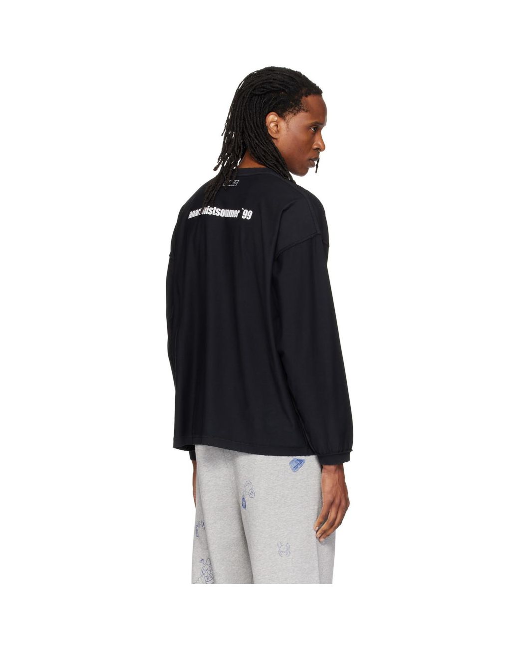 Vetements Black Anarchist Summer Inside Out T-Shirt for men