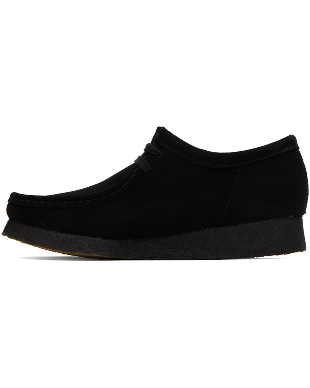 Clarks Black Wallabee Derbys for men