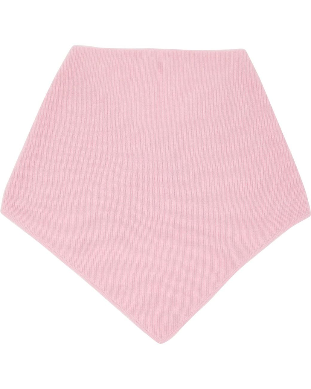 &Daughter Pink Fionn Xl Cashmere Foulard Scarf