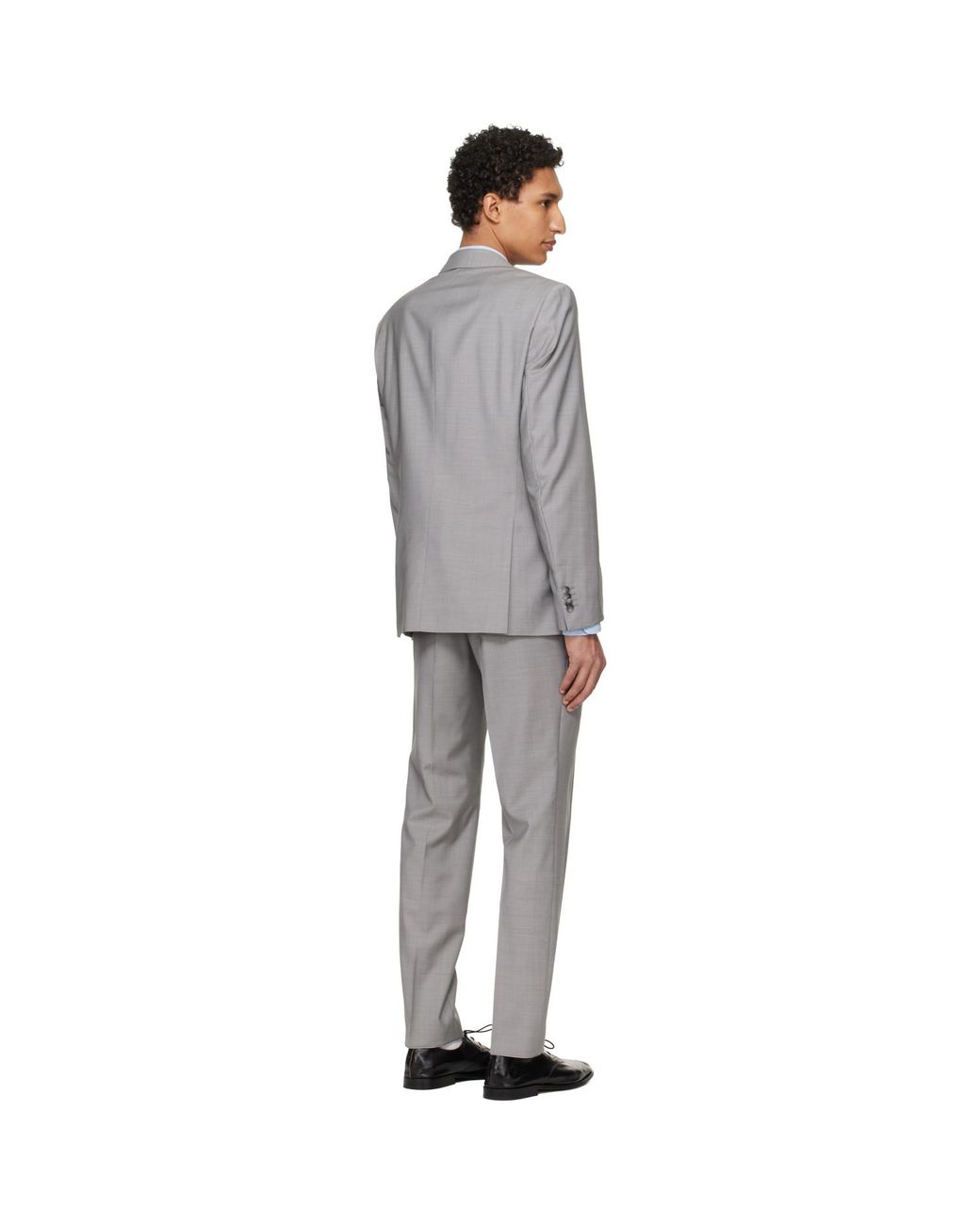 Boss Black Slim-Fit Virgin Wool Suit for men