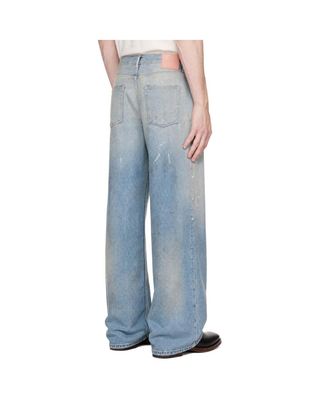 Acne Blue Loose Fit 1981 Jeans for men