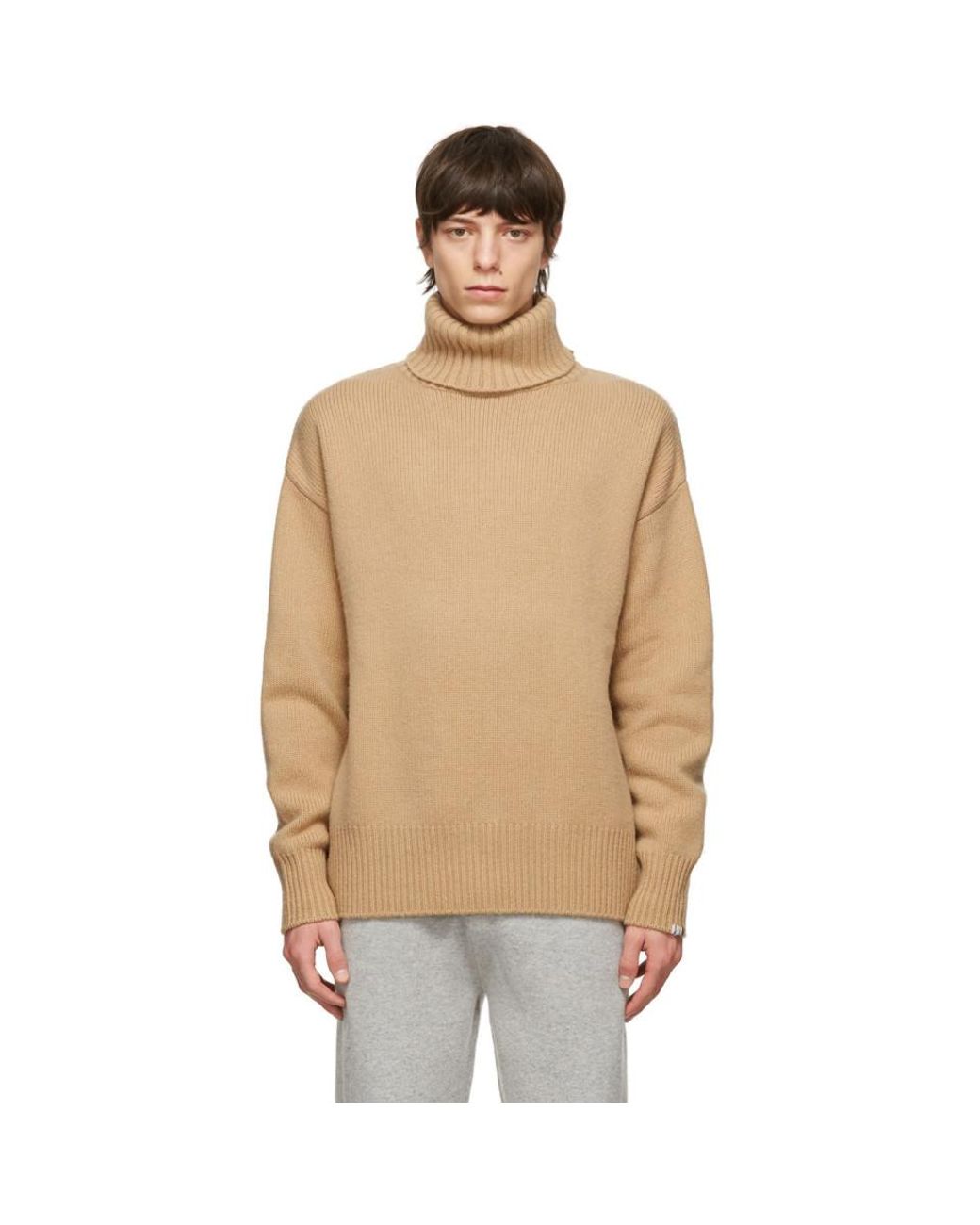 Extreme Cashmere Cashmere Tan N°20 Oversize Xtra Turtleneck in Camel ...