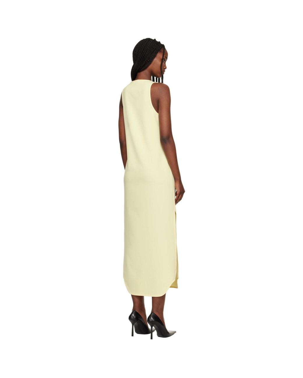 Wardrobe NYC Black Matte Tank Maxi Dress