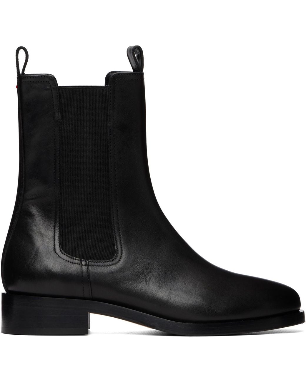 Aeyde Black Caspar Chelsea Boots