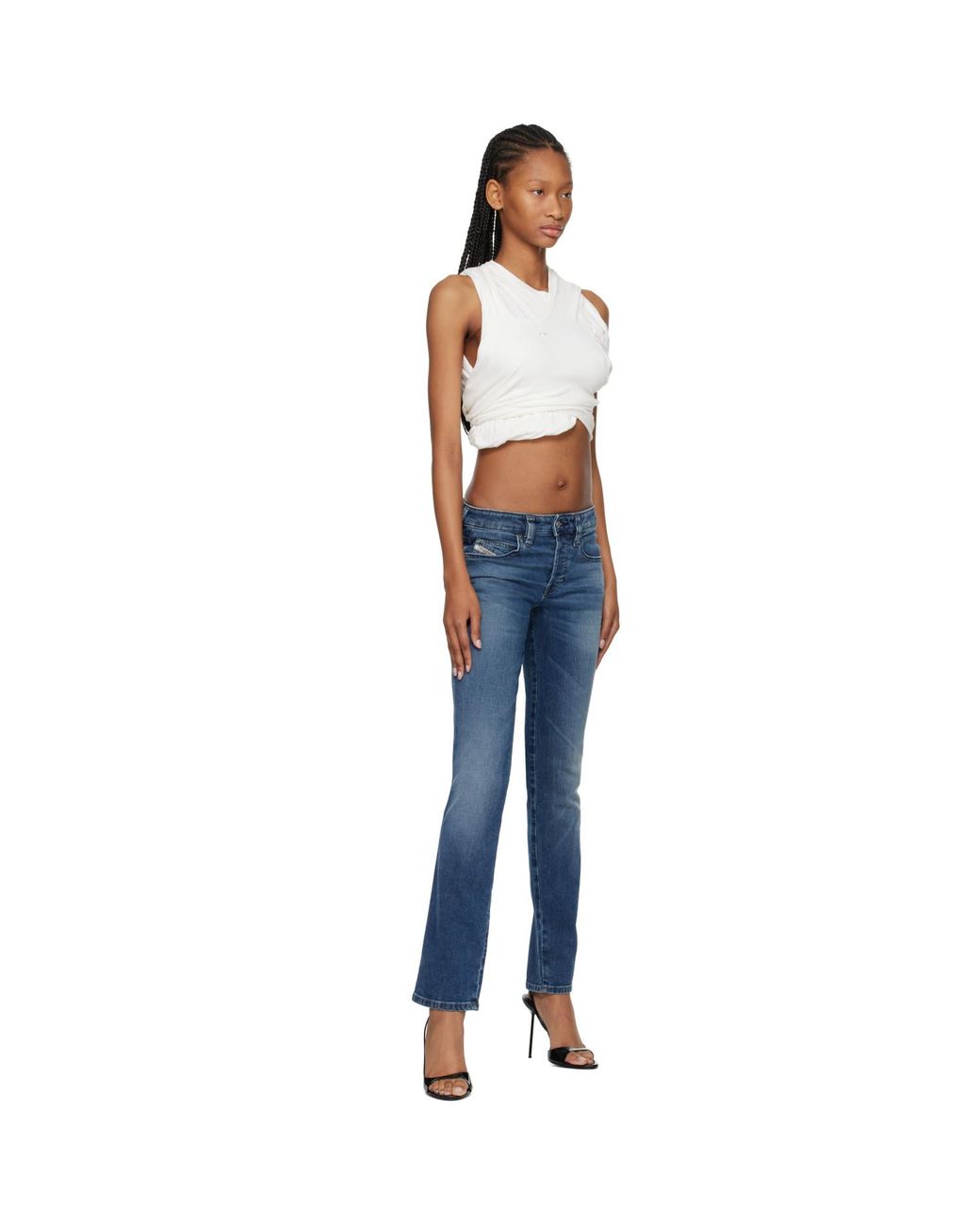 DIESEL Blue Slim Low Waist 1992 D-Jiann Jeans