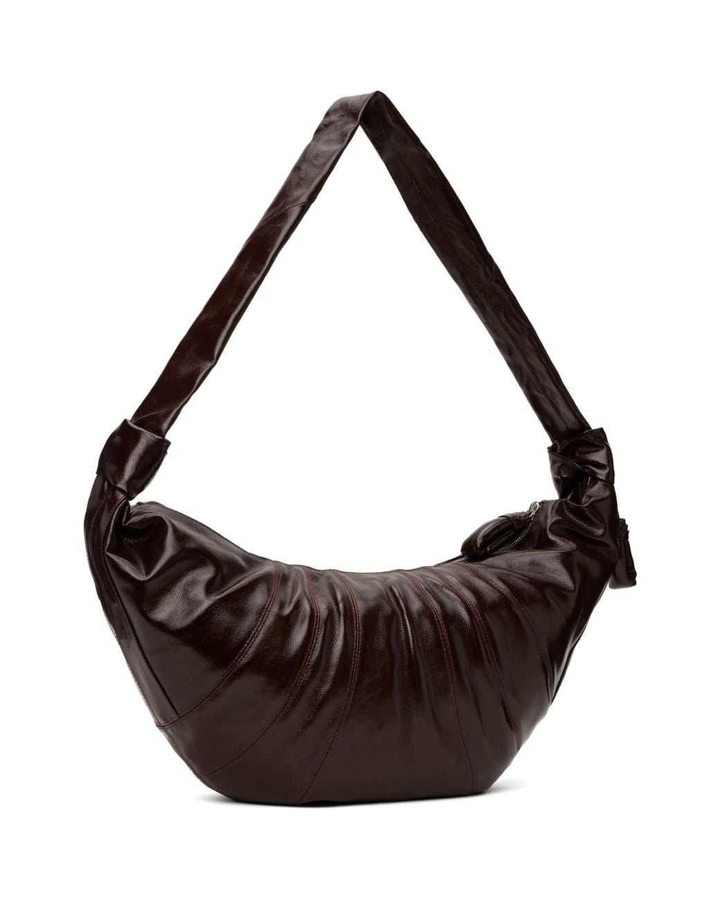 Lemaire Brown Large Croissant Bag