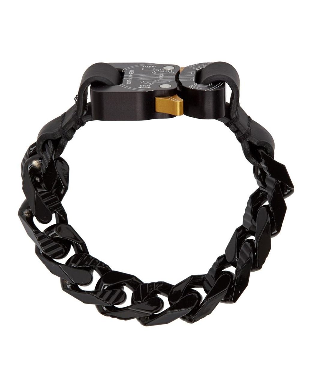 Moncler Genius 6 Moncler 1017 Alyx 9sm Black River Link Bracelet for Men |  Lyst