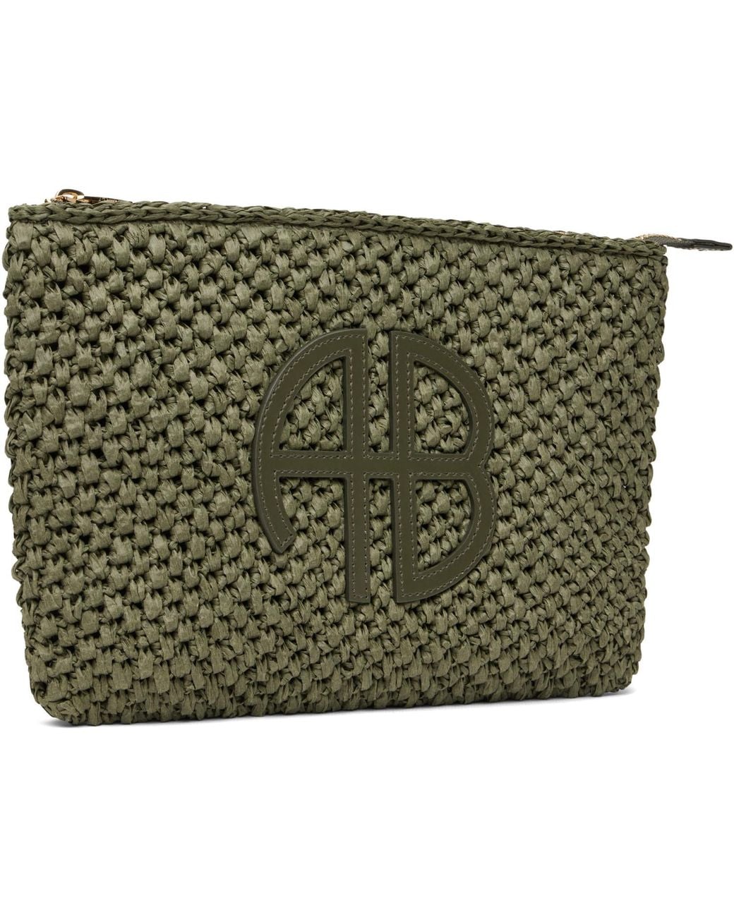 Anine Bing Green Rio Pouch