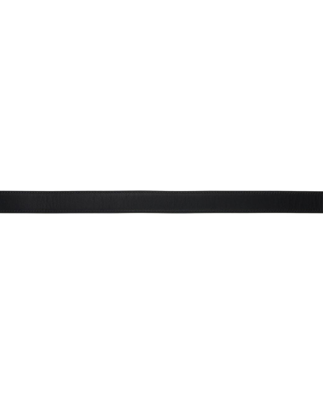 Bottega Veneta Black Intreccio Loop Belt