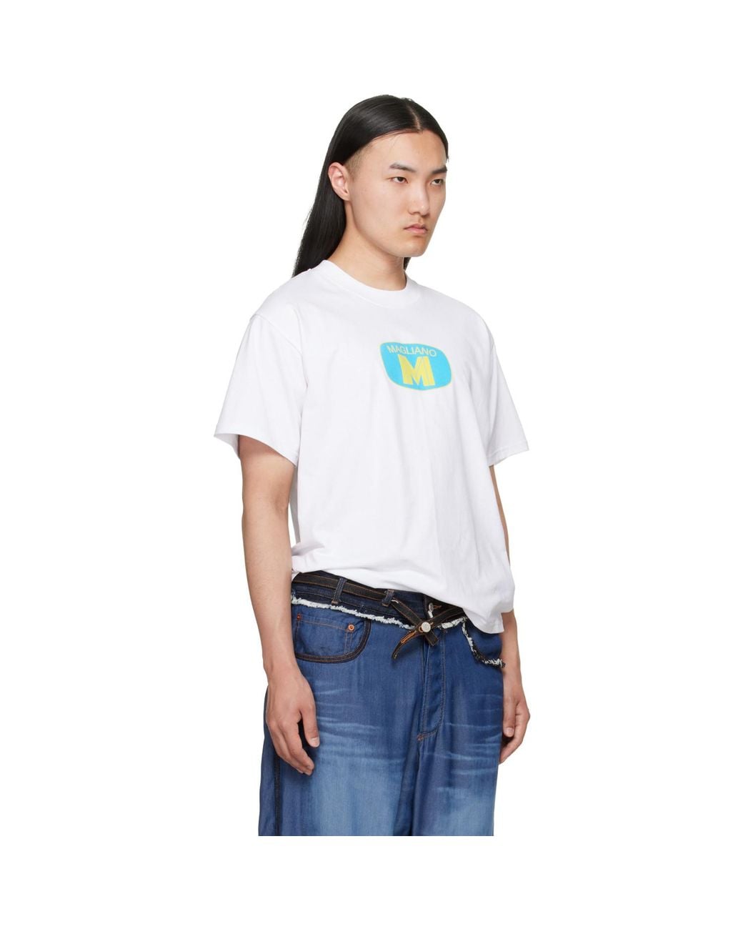Magliano White Classic T-Shirt for men
